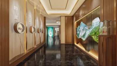 新中式烟酒店3D模型下载